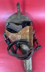 WWII 1938 Mauser P08 Luger 9mm. Full rig. Excellent condition - 16 of 19