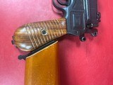 German Mauser Broomhandle 7.63x25mm C96, Stock Holster. Excellent Condition - 17 of 19
