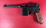 German Mauser Broomhandle Red 9. 9mm luger. Excellent Condition. Rare - 11 of 18