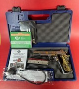 CUSTOM Colt 1911 High Polished Stainless, Engraved, Gold Plated. 45 ACP - 11 of 11
