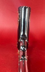 CUSTOM Colt 1911 High Polished Stainless, Engraved, Gold Plated. 45 ACP - 6 of 11