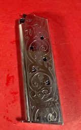 CUSTOM Colt 1911 Government. High Polished, Engraved, Gold Plated. 45 ACP - 12 of 13