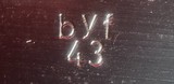 WWII Mauser / Walther P38 BYF 43 9mm Excellent Condition - 13 of 16