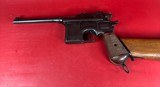 German Mauser Broomhandle 7.63x25mm C96, Stock Holster. Excellent Condition - 11 of 16