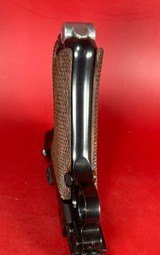 WWII 1935 Mauser S/42 P08 Luger 9mm. Excellent condition. - 7 of 13