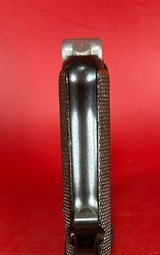 WWII 1937 Mauser P08 Luger 9mm. Full rig. Excellent condition - 7 of 18