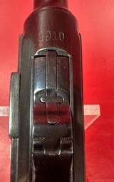 WWI 1910 German DWM Luger Pistol P08 9mm Excellent Condition - 7 of 13