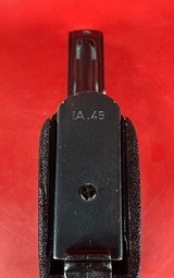 German Heckler & Koch H&K P9S 45ACP Excellent condition. Extra Buffer. Rare - 8 of 12