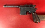 German Mauser Broomhandle 7.63x25mm C96, Stock Holster. Excellent Condition - 13 of 19
