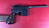 German Mauser Broomhandle 7.63x25mm C96, Stock Holster. Excellent Condition - 14 of 19