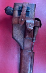 German Mauser Broomhandle 7.63x25mm C96, Stock Holster. Excellent Condition - 17 of 19