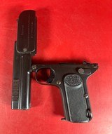 WWI German Dreyse 1907 32 ACP Tip up slide & barrel. Excellent condition. - 12 of 13