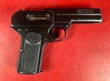 WWI German Dreyse 1907 32 ACP Tip up slide & barrel. Excellent condition. - 11 of 13