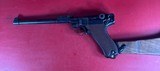 WWI 1918 DWM P08 Artillery Luger STOCK HOLSTER 8