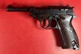 WWII Mauser / Walther P38 BYF 44 9mm Excellent Condition. 2 mags, Holster, Manual - 12 of 22