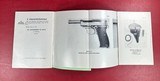 WWII Mauser / Walther P38 BYF 44 9mm Excellent Condition. 2 mags, Holster, Manual - 22 of 22