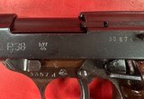 WWII Mauser / Walther P38 BYF 44 9mm Excellent Condition. 2 mags, Holster, Manual - 13 of 22