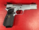1993 Browning Hi power, Silver Chrome, Gold Trigger, Adj Sights, 9mm. Mint - 12 of 13