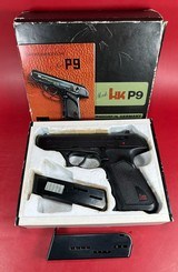 German Heckler & Koch H&K P9S 9mm Excellent condition. 2 mags Extra Buffer - 1 of 13