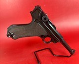 WWII 1942 Mauser BYF P08 Luger 9mm. Excellent condition. - 2 of 14