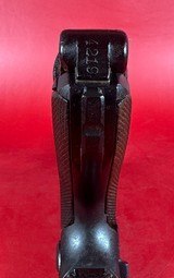 WWII 1942 Mauser BYF P08 Luger 9mm. Excellent condition. - 10 of 14