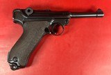 WWII 1942 Mauser BYF P08 Luger 9mm. Excellent condition. - 12 of 14
