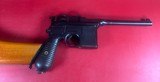 German Mauser Broomhandle 7.63x25mm C96, Stock Holster. Excellent Condition - 15 of 18