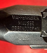 German Mauser Broomhandle 7.63x25mm C96, Stock Holster. Excellent Condition - 9 of 19