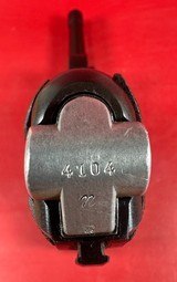 WWII 1942 Mauser BYF P08 Luger 9mm. Matching. Full Rig. Excellent condition - 10 of 18