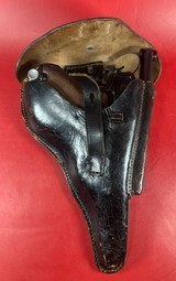 WWII 1942 Mauser BYF P08 Luger 9mm. Matching. Full Rig. Excellent condition - 15 of 18
