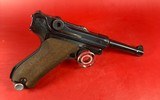 WWII 1942 Mauser BYF P08 Luger 9mm. Matching. Full Rig. Excellent condition - 3 of 18