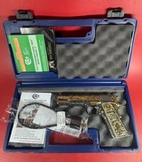 NIB CUSTOM Colt 1911 Government. Engraved, Gold Plated. .45 ACP. Stunning. - 13 of 14
