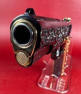 CUSTOM Colt 1911 Government. High Polished, Engraved, Gold Plated. 45 ACP - 3 of 14