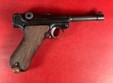 WWI 1915 DWM Luger P08 9mm Luger. Holster. 2 mags. Tool. Excellent - 13 of 16