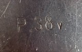 WWII 1943 WALTHER P38 CYQ Spreewerk. 9mm Excellent condition. - 15 of 15