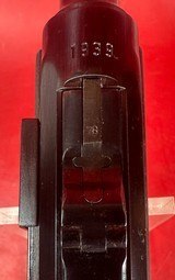 WWII 1939 Mauser 42 P08 Luger Matching. 9mm. Excellent condition. - 7 of 14