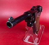 WWII 1939 Mauser 42 P08 Luger Matching. 9mm. Excellent condition. - 3 of 14