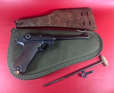 WWI DWM P08 Navy Luger 9mm. Excellent condition. Super Rare.