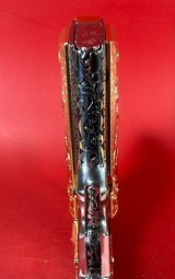 NIB Colt 1911 Government. Engraved, Gold Plated .38 Super. Stunning. - 8 of 15