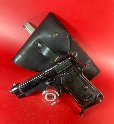 WWII Beretta 1935 .32 ACP German marked. Holster. Excellent Condition