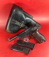 WWII Mauser / Walther P38 BYF 44 9mm Excellent Condition - 1 of 18