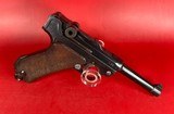 1918 German Erfurt P08 Luger 9mm Matching. Holster. Tools. Excellent Condition - 3 of 16