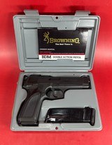 Browning BDM 9mm Original Case, Papers 2-10 rd mags Excellent Condition - 1 of 13
