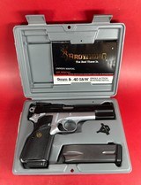 1996 Belgium Browning Hi power, Two Tone, Practical 40 S&W LNIB. Rare