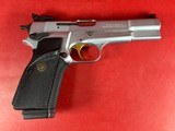 1996 Browning Hi power, Silver Chrome, Gold Trigger, Adj Sights, 9mm 2-10rd - 12 of 13