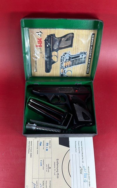 Heckler & Koch H&K HK4 Two Barrel Set 32 ACP 380 ACP Excellent Condition.