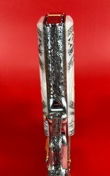 CUSTOM Colt 1911 Polished Stainless, Black, Engraved, Gold Plated 38 Super - 7 of 16