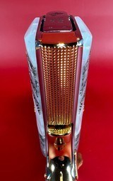 CUSTOM Colt 1911 Polished Stainless, Black, Engraved, Gold Plated 38 Super - 9 of 16