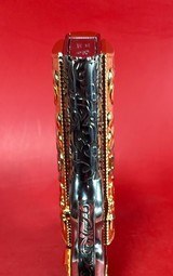NIB Colt 1911 Government. Engraved, Gold Plated .38 Super. Stunning. - 7 of 16