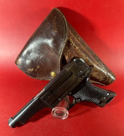 1943 WWII Japanese Type 94 Nambu 8mm Holster Rare Excellent Condition